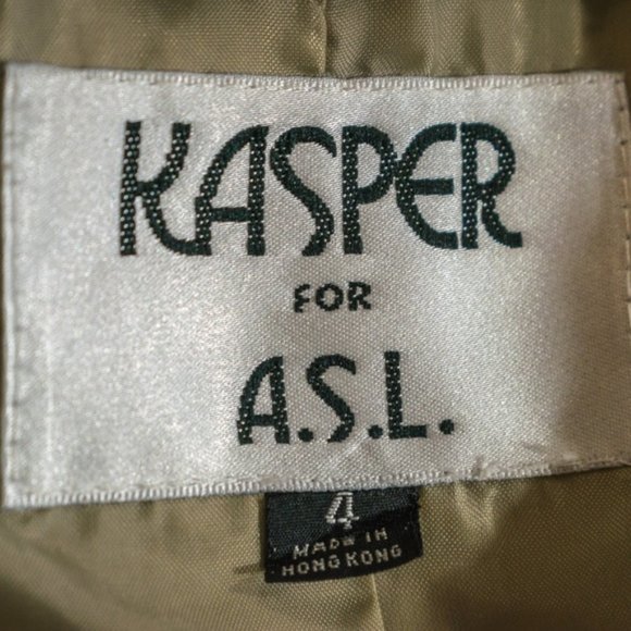Kasper for A.S.L. Blazer Button Up L/S Jacket - Picture 3 of 8